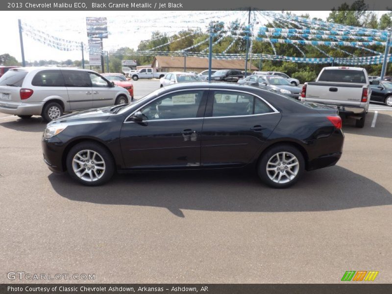 Black Granite Metallic / Jet Black 2013 Chevrolet Malibu ECO