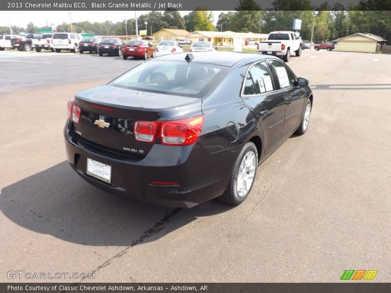 Black Granite Metallic / Jet Black 2013 Chevrolet Malibu ECO