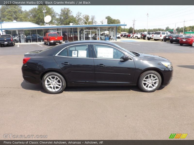 Black Granite Metallic / Jet Black 2013 Chevrolet Malibu ECO