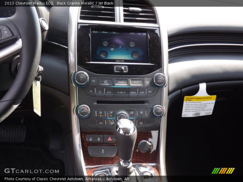 Black Granite Metallic / Jet Black 2013 Chevrolet Malibu ECO