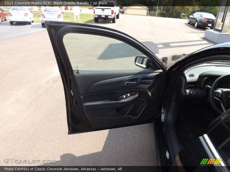 Black Granite Metallic / Jet Black 2013 Chevrolet Malibu ECO