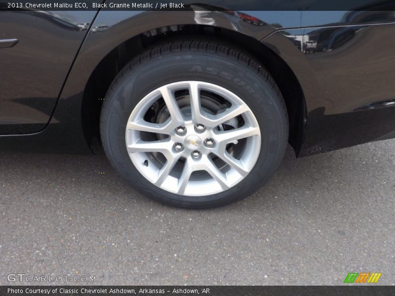 Black Granite Metallic / Jet Black 2013 Chevrolet Malibu ECO