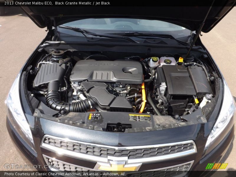 Black Granite Metallic / Jet Black 2013 Chevrolet Malibu ECO