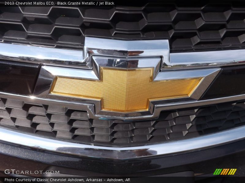 Black Granite Metallic / Jet Black 2013 Chevrolet Malibu ECO