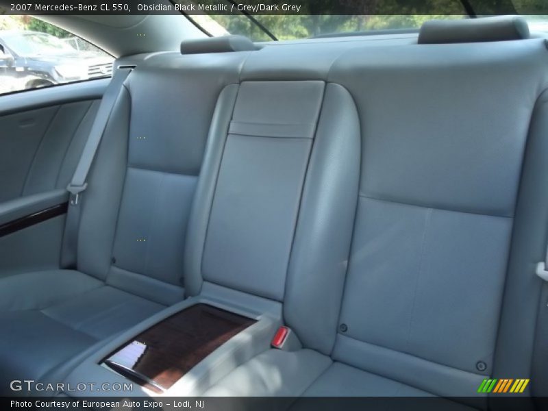 Obsidian Black Metallic / Grey/Dark Grey 2007 Mercedes-Benz CL 550