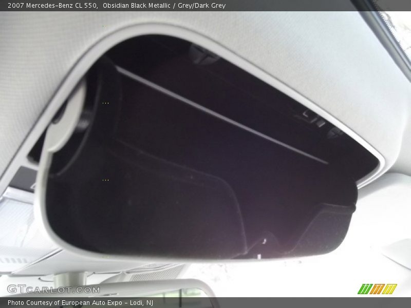 Obsidian Black Metallic / Grey/Dark Grey 2007 Mercedes-Benz CL 550