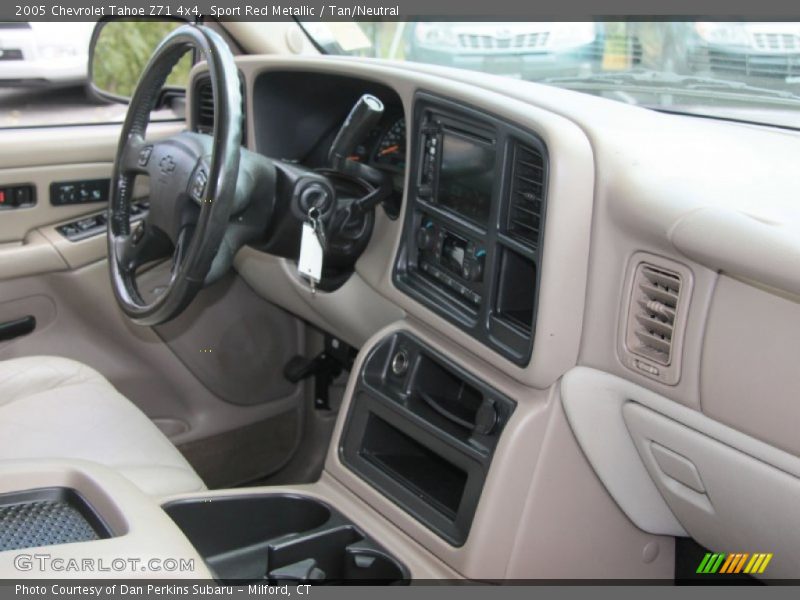 Sport Red Metallic / Tan/Neutral 2005 Chevrolet Tahoe Z71 4x4