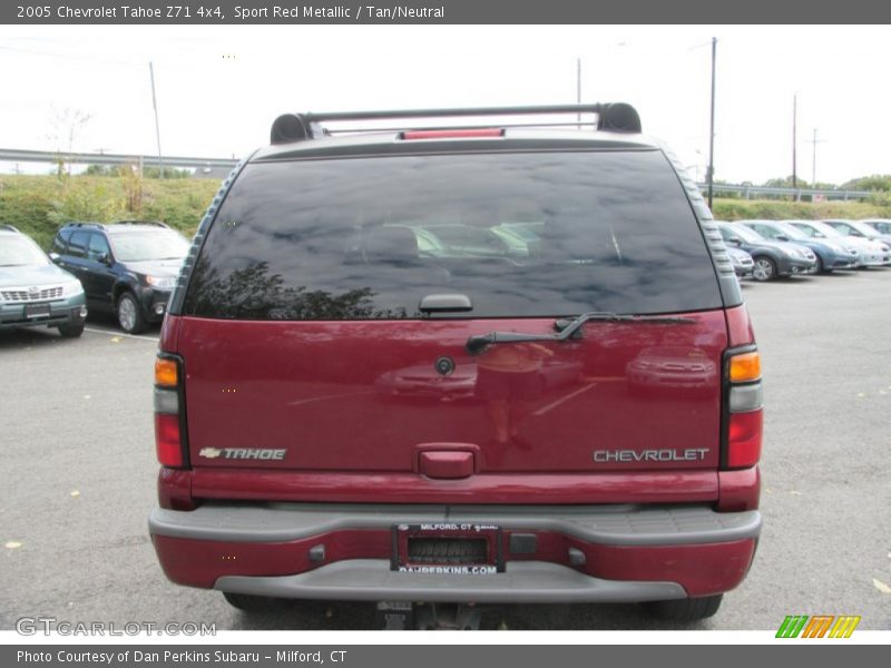 Sport Red Metallic / Tan/Neutral 2005 Chevrolet Tahoe Z71 4x4