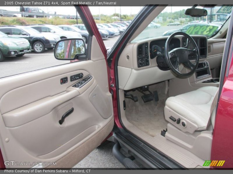 Sport Red Metallic / Tan/Neutral 2005 Chevrolet Tahoe Z71 4x4