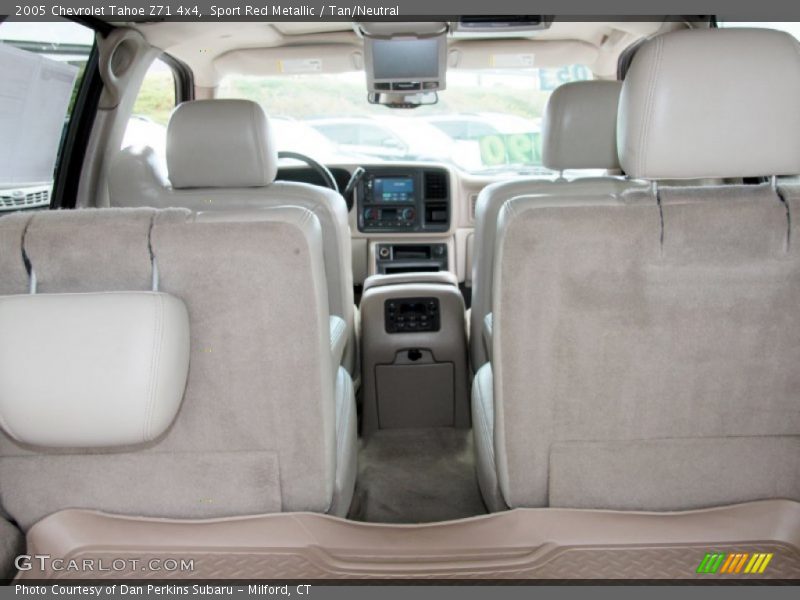 Sport Red Metallic / Tan/Neutral 2005 Chevrolet Tahoe Z71 4x4