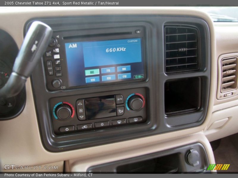 Sport Red Metallic / Tan/Neutral 2005 Chevrolet Tahoe Z71 4x4