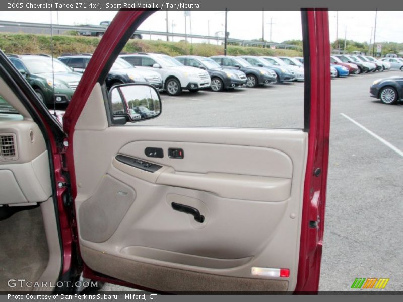 Sport Red Metallic / Tan/Neutral 2005 Chevrolet Tahoe Z71 4x4