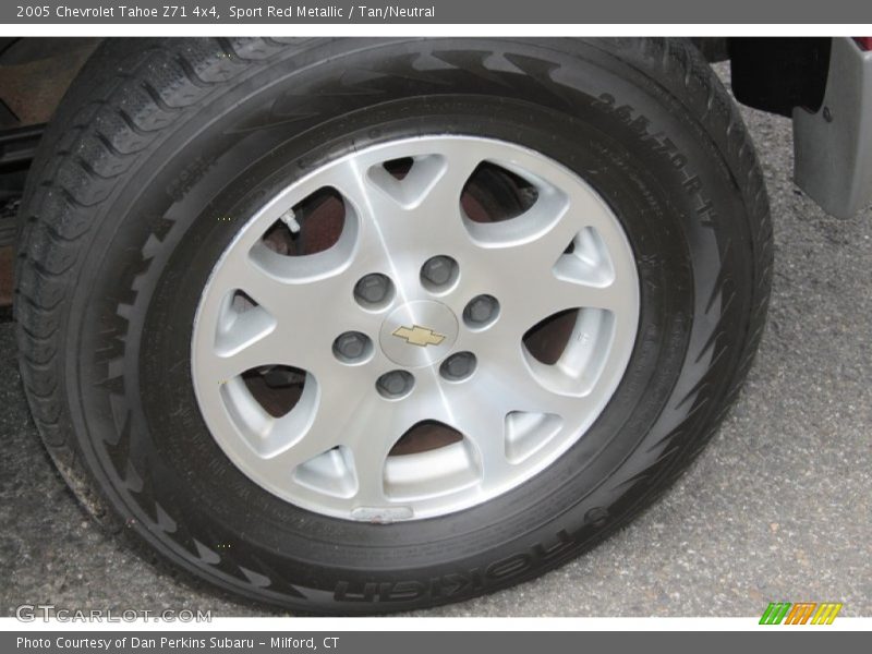 Sport Red Metallic / Tan/Neutral 2005 Chevrolet Tahoe Z71 4x4