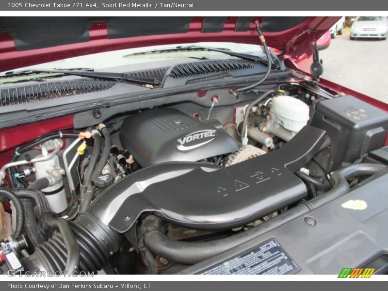 Sport Red Metallic / Tan/Neutral 2005 Chevrolet Tahoe Z71 4x4