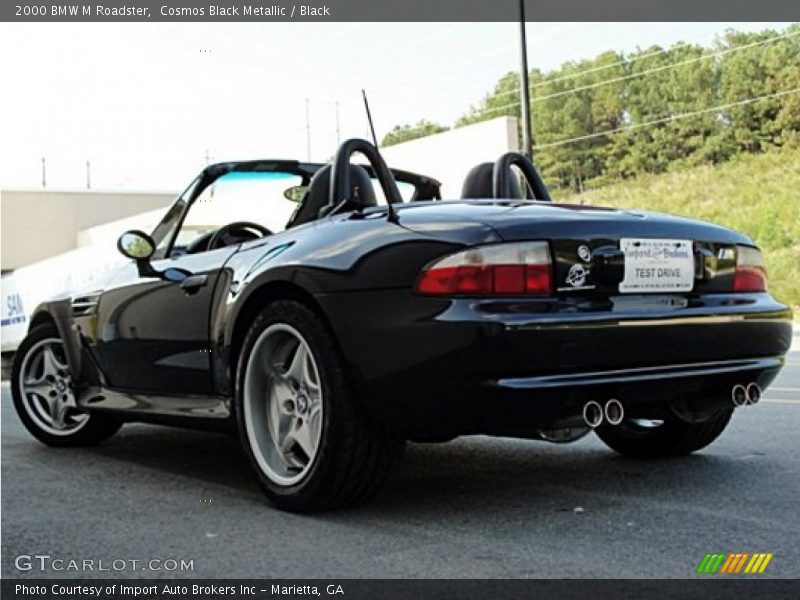 Cosmos Black Metallic / Black 2000 BMW M Roadster