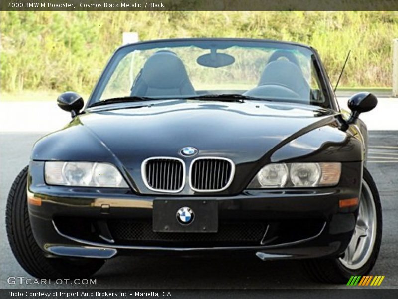 Cosmos Black Metallic / Black 2000 BMW M Roadster