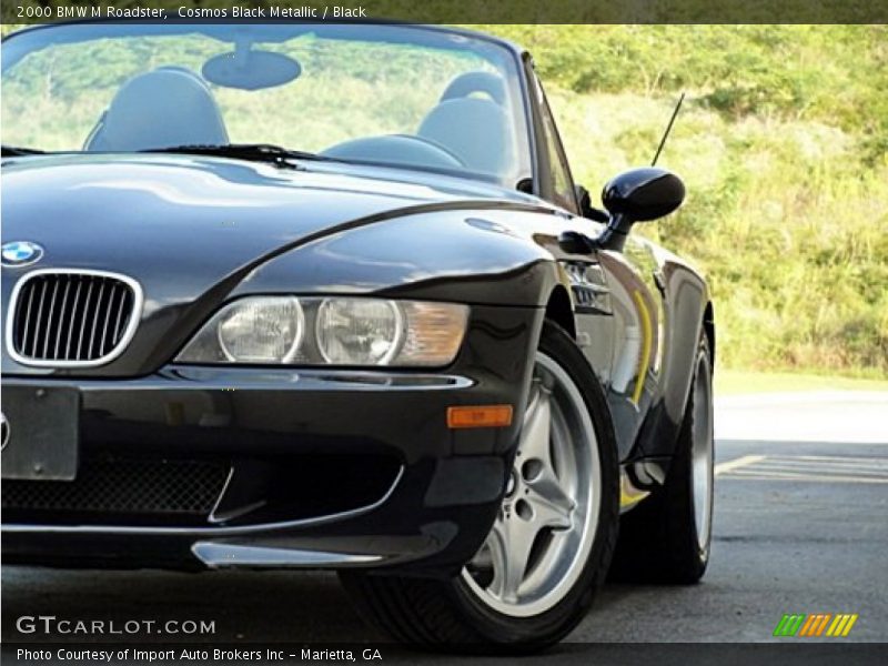 Cosmos Black Metallic / Black 2000 BMW M Roadster