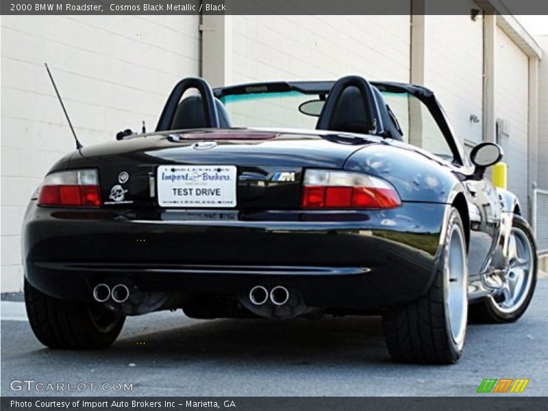Cosmos Black Metallic / Black 2000 BMW M Roadster