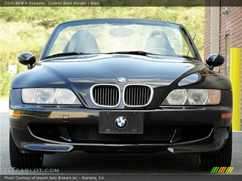 Cosmos Black Metallic / Black 2000 BMW M Roadster