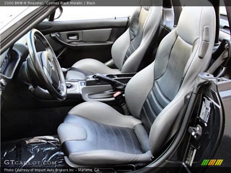 Cosmos Black Metallic / Black 2000 BMW M Roadster