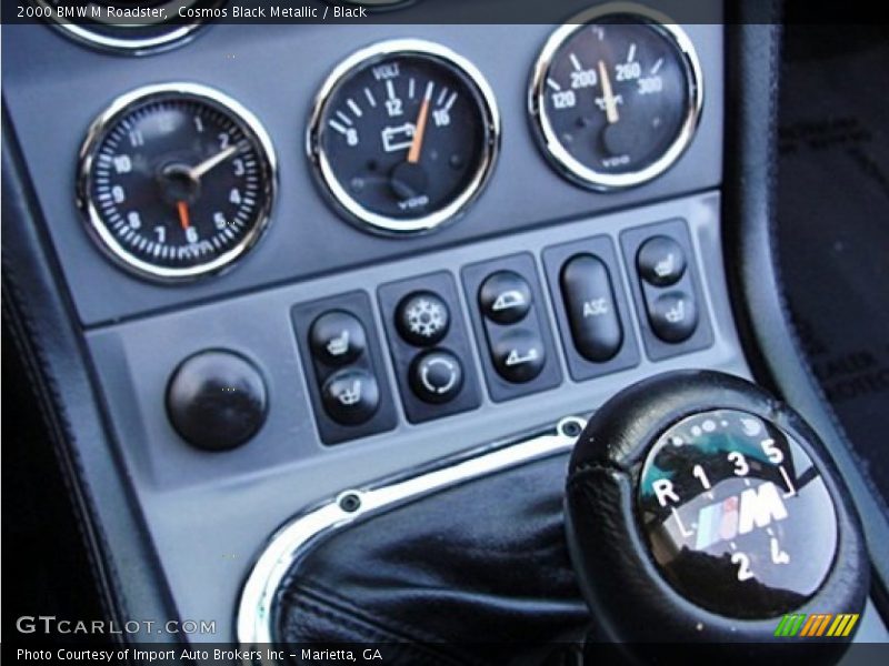 Cosmos Black Metallic / Black 2000 BMW M Roadster