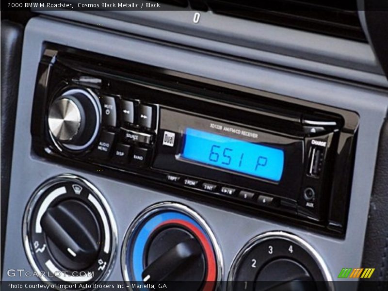 Cosmos Black Metallic / Black 2000 BMW M Roadster