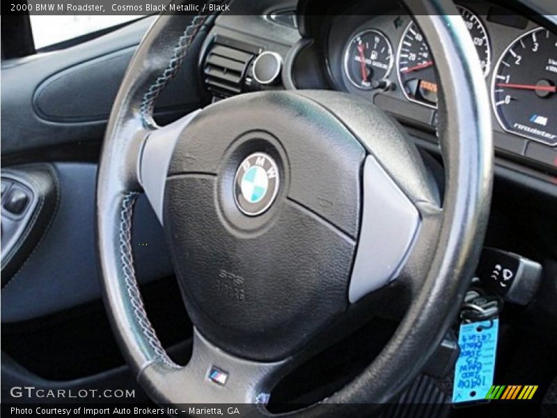 Cosmos Black Metallic / Black 2000 BMW M Roadster