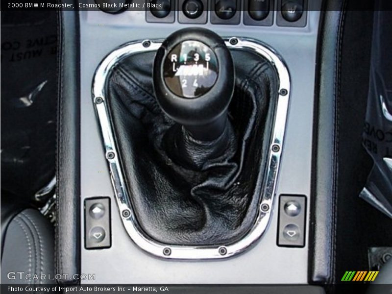 Cosmos Black Metallic / Black 2000 BMW M Roadster