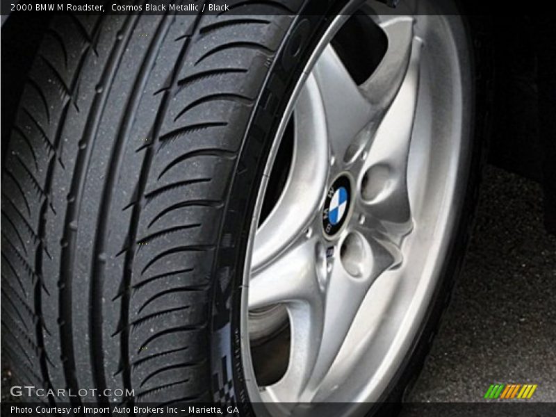 Cosmos Black Metallic / Black 2000 BMW M Roadster