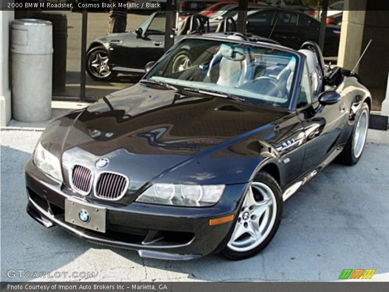 Cosmos Black Metallic / Black 2000 BMW M Roadster