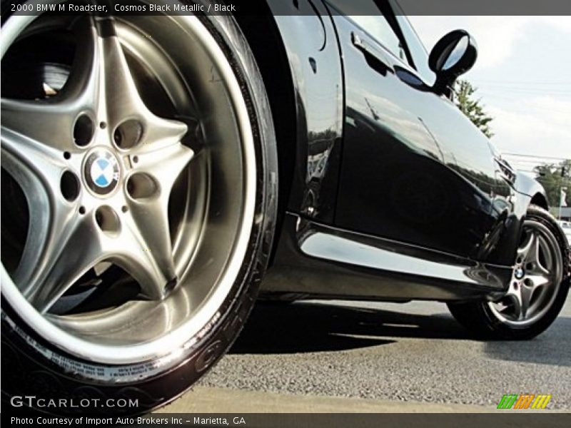 Cosmos Black Metallic / Black 2000 BMW M Roadster