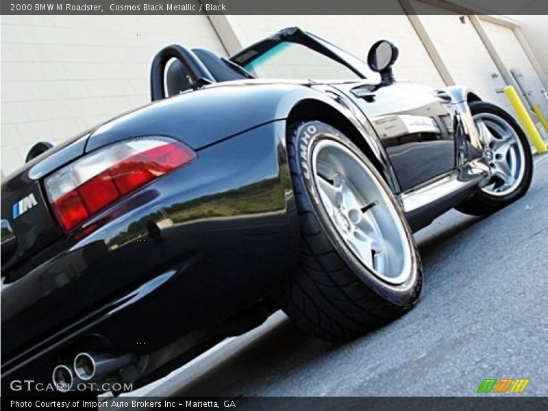 Cosmos Black Metallic / Black 2000 BMW M Roadster