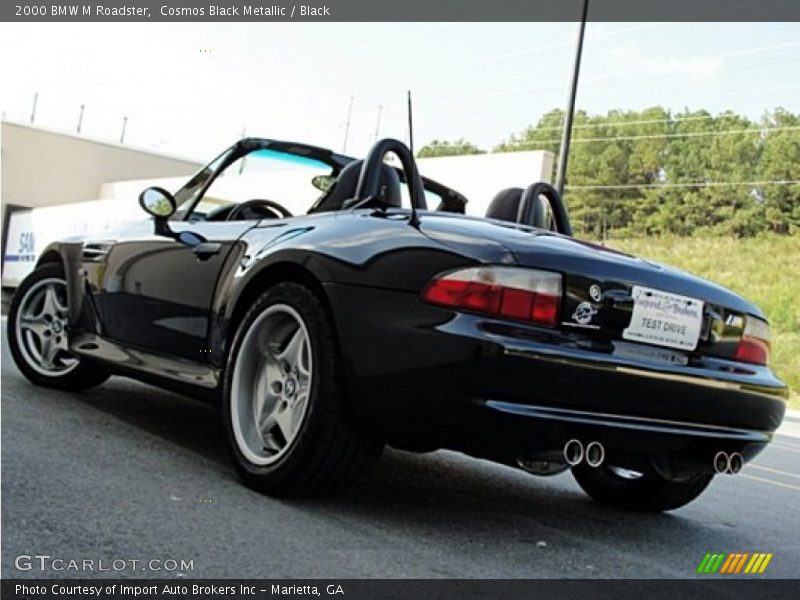 Cosmos Black Metallic / Black 2000 BMW M Roadster
