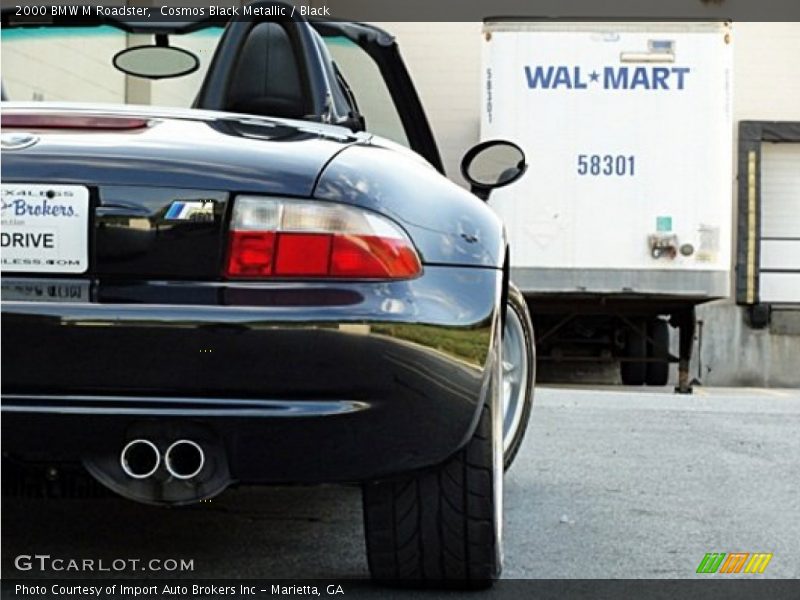 Cosmos Black Metallic / Black 2000 BMW M Roadster