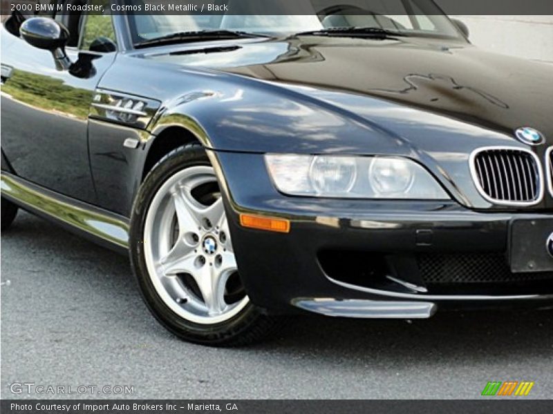 Cosmos Black Metallic / Black 2000 BMW M Roadster