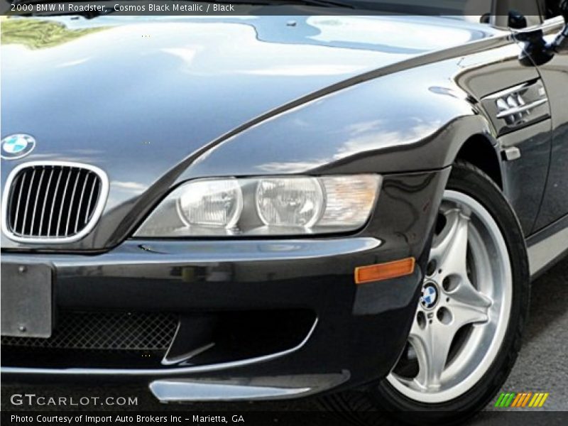 Cosmos Black Metallic / Black 2000 BMW M Roadster