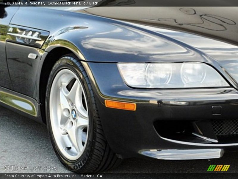 Cosmos Black Metallic / Black 2000 BMW M Roadster