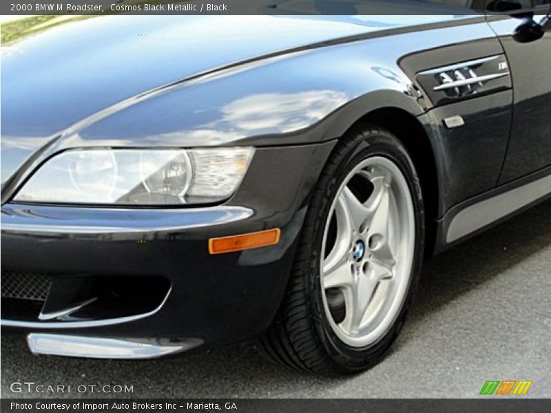Cosmos Black Metallic / Black 2000 BMW M Roadster