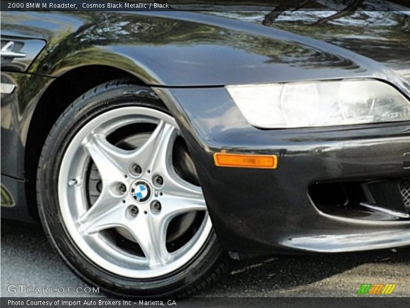 Cosmos Black Metallic / Black 2000 BMW M Roadster