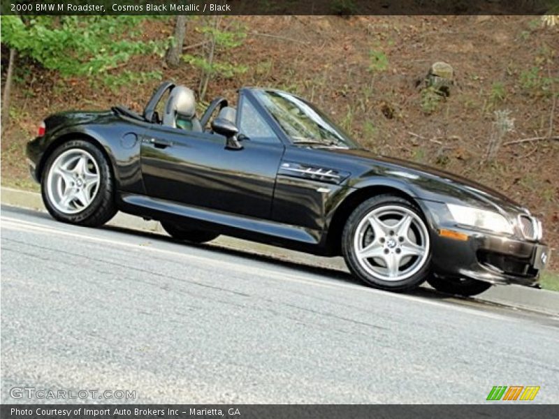 Cosmos Black Metallic / Black 2000 BMW M Roadster