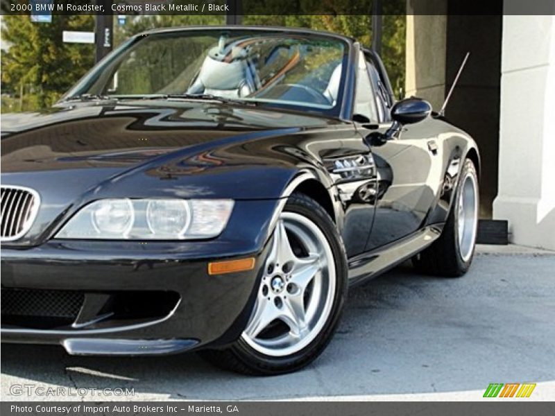 Cosmos Black Metallic / Black 2000 BMW M Roadster