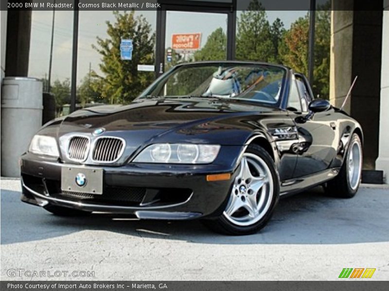 Cosmos Black Metallic / Black 2000 BMW M Roadster