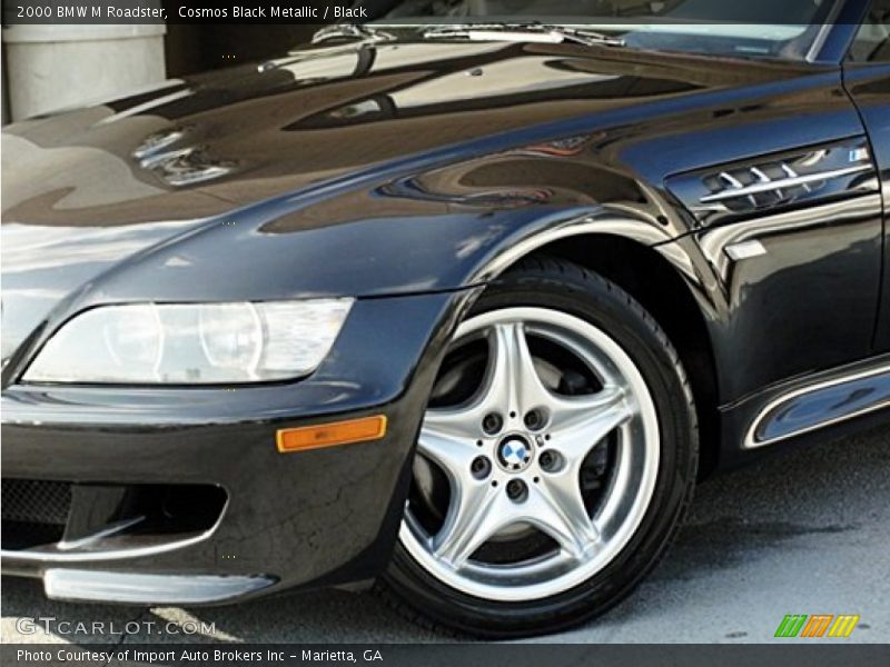 Cosmos Black Metallic / Black 2000 BMW M Roadster