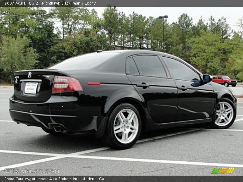 Nighthawk Black Pearl / Ebony 2007 Acura TL 3.2