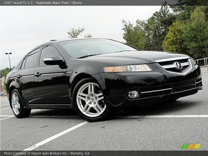 Nighthawk Black Pearl / Ebony 2007 Acura TL 3.2
