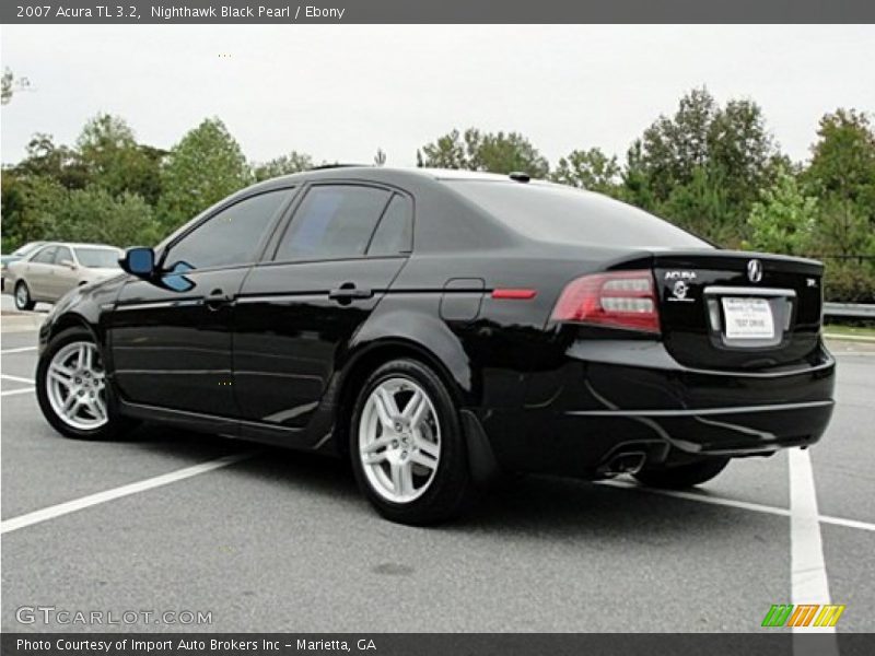 Nighthawk Black Pearl / Ebony 2007 Acura TL 3.2