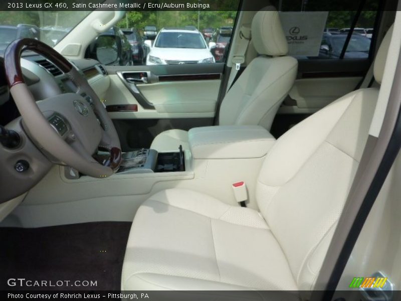 Satin Cashmere Metallic / Ecru/Auburn Bubinga 2013 Lexus GX 460