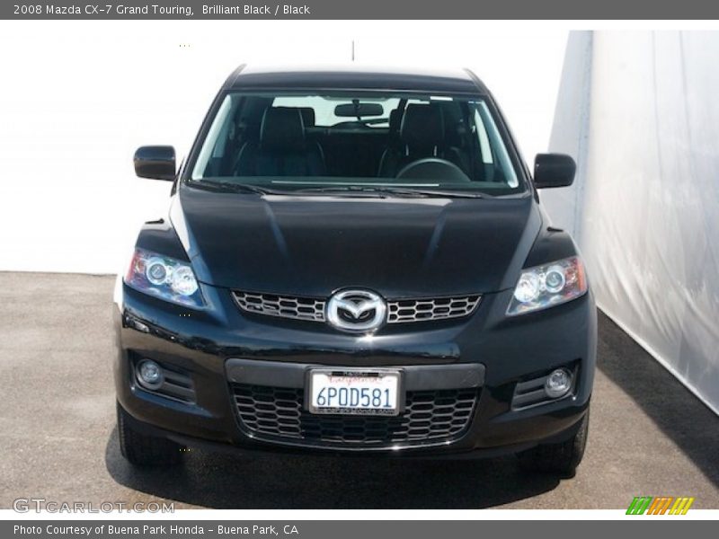 Brilliant Black / Black 2008 Mazda CX-7 Grand Touring