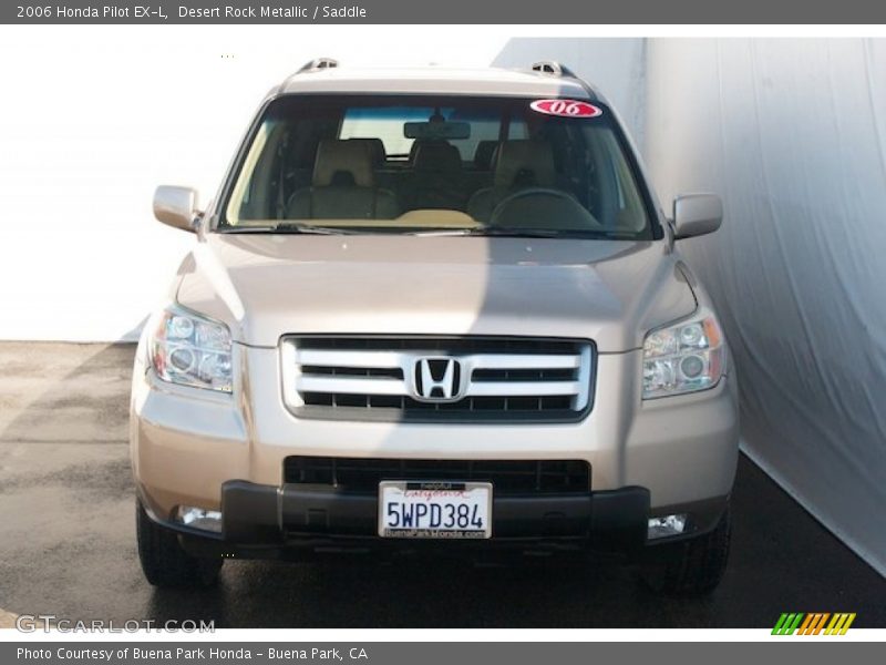 Desert Rock Metallic / Saddle 2006 Honda Pilot EX-L