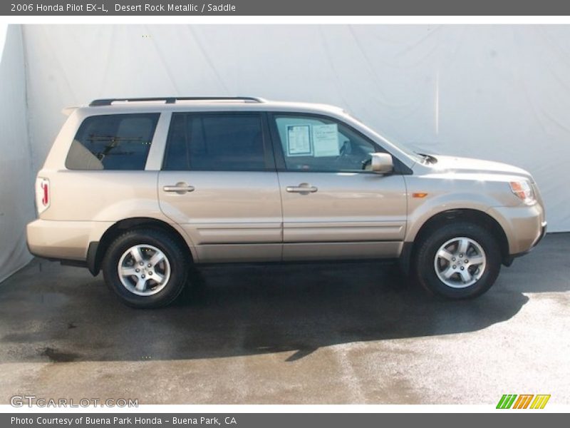 Desert Rock Metallic / Saddle 2006 Honda Pilot EX-L